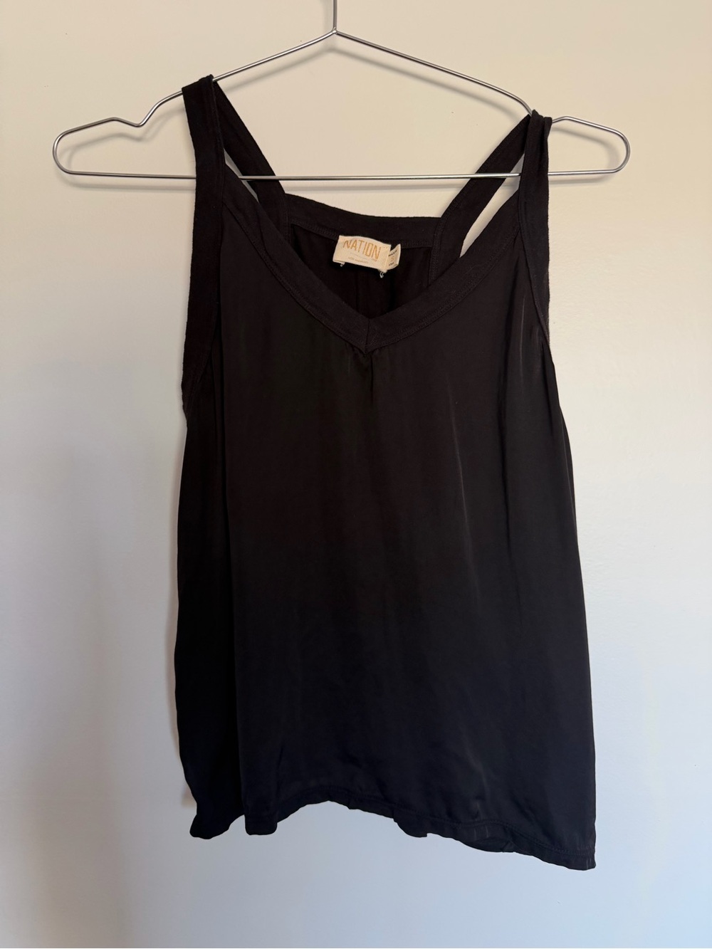 Nation LTD Black V-Neck Camisole